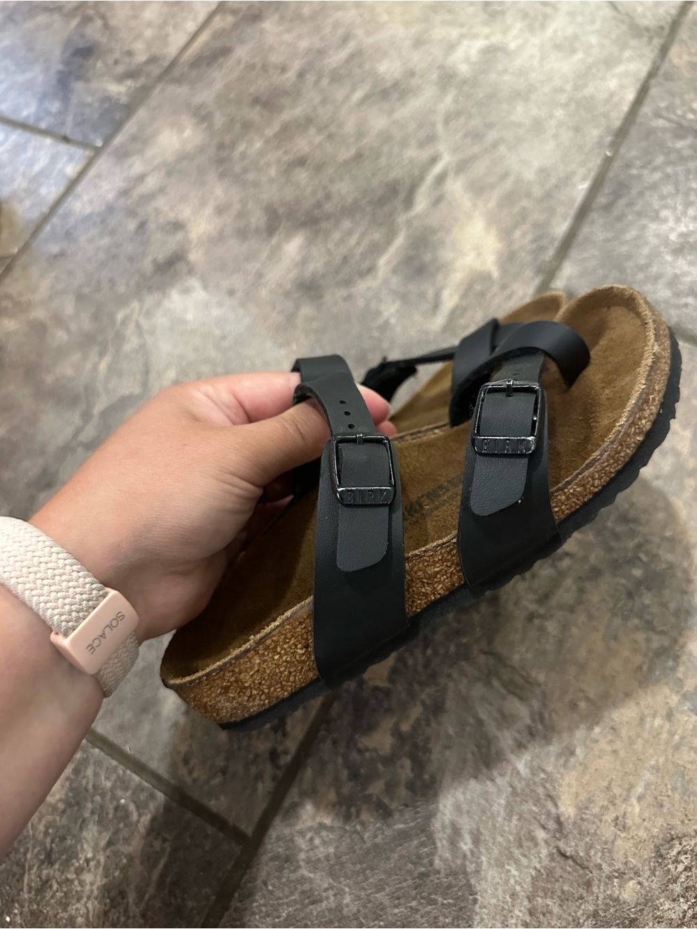 Like New Kid’s Mayari Birkenstock Sandals size 30 (Kid’s 12) - Picture 2 of 7